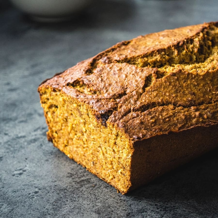 Bolo de Banana com Açúcar de Coco