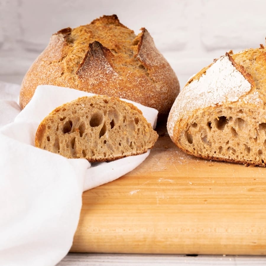Pão Integral de Fermentação Natural
